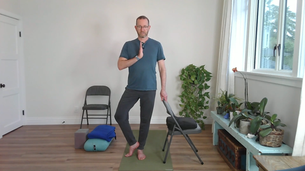 30 min Chair Yoga for Strength & Balance #7 w/ Jivana Heyman