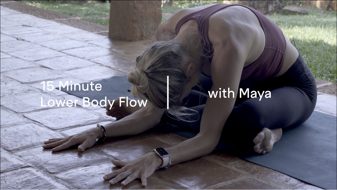 15 min Lower Body Flow w/ Maya in Colombia