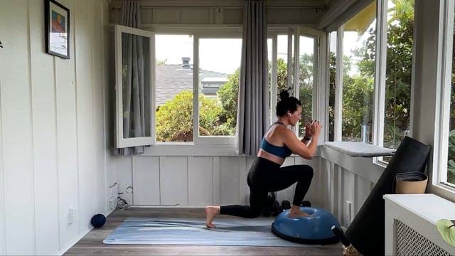 30 min Core Blast w/ Tracy- BOSU Or B...