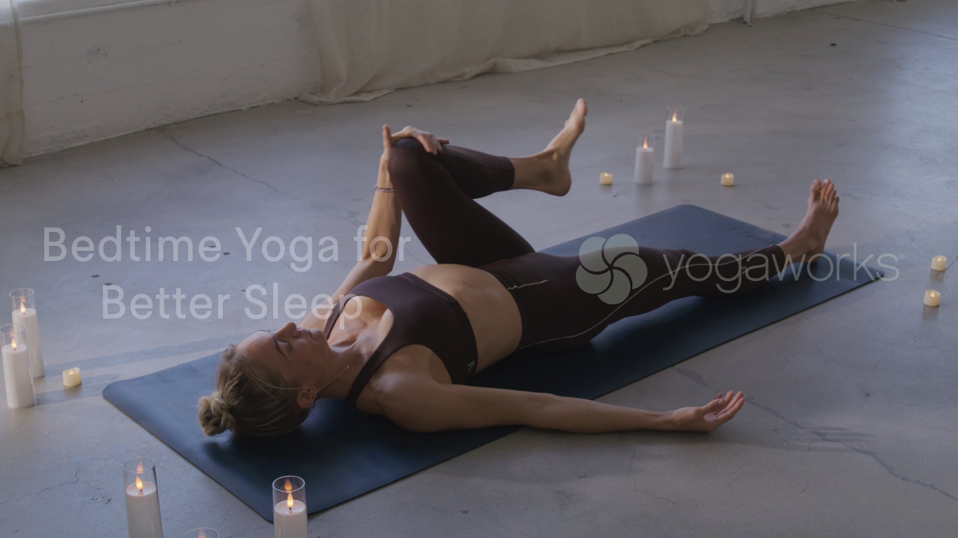 15 min Bedtime Yoga for Better Sleep w/ Maya