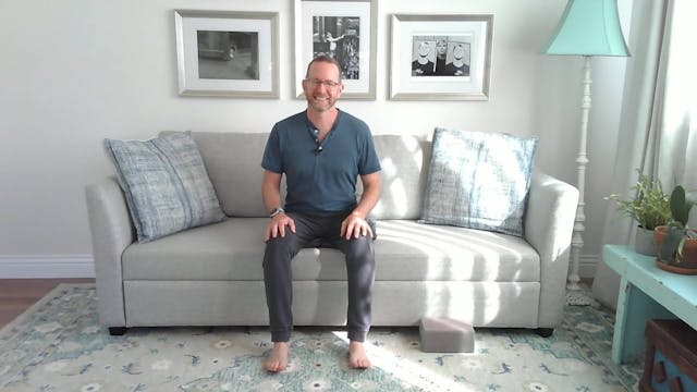 30 min Chair Yoga for Flexibility & R...