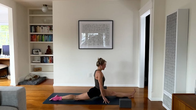 60 min YogaWorks 2 w/ Maya – Hips and Hamstrings Part 2 – 6/5/23