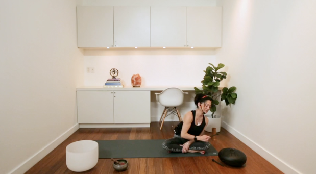 Gentle Movement & Sound Bowls (30 min) - with Hillary Keegan