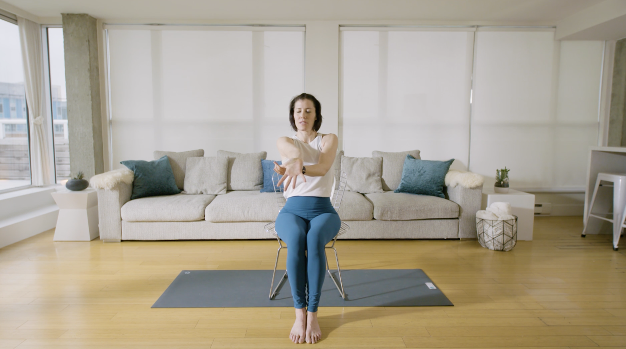 Hatha Yoga for the Office (10 min) — with Rachel Scott