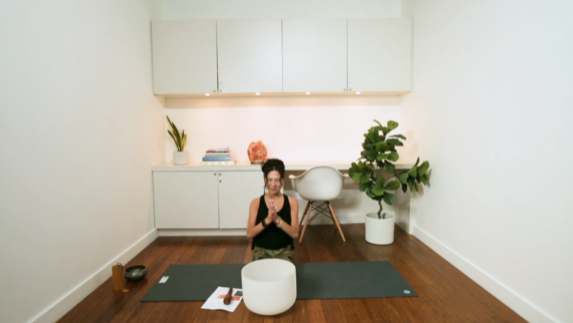 Hatha for the Heart (30 min) - with Hillary Keegan