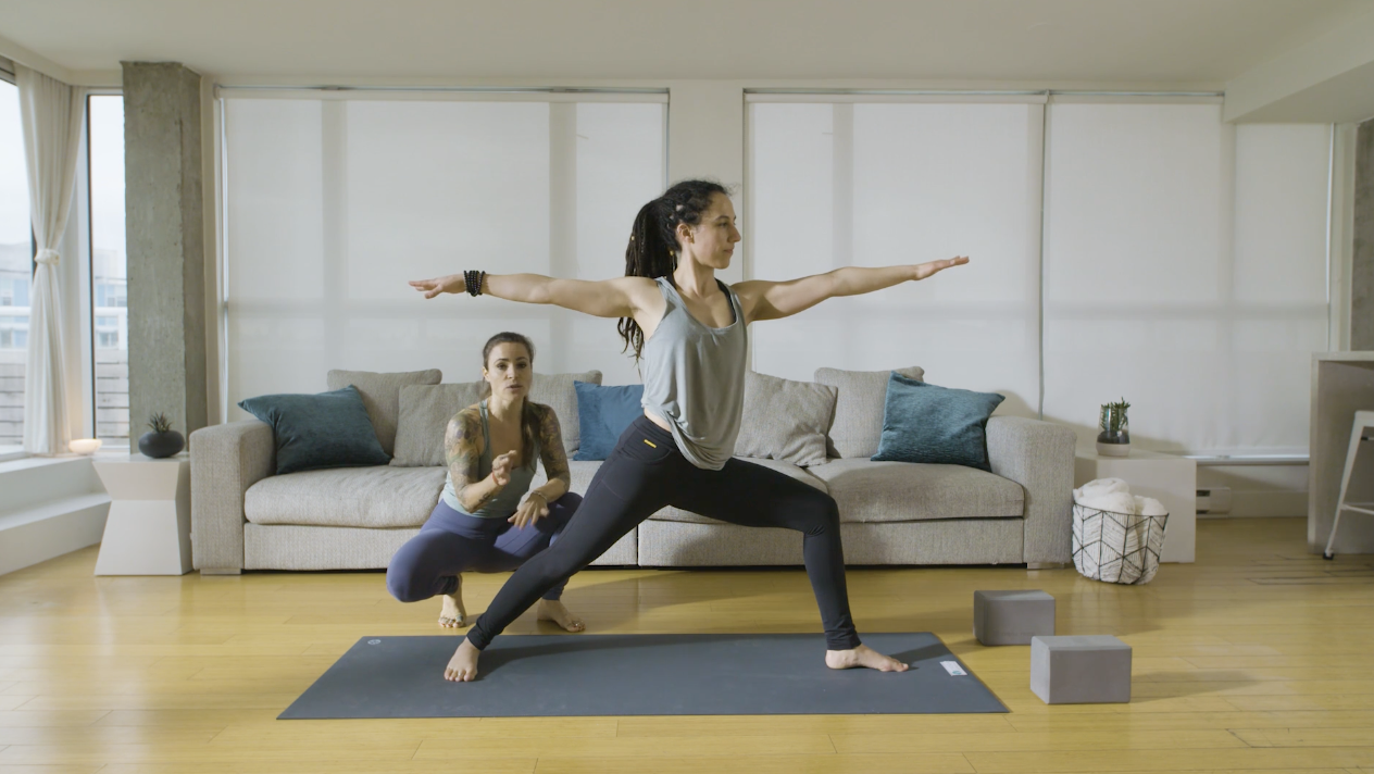 Power Yoga (20 min) — with Crystal Rainbow Borrelli