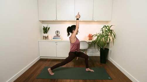 Power Yoga for Positive Energy (20 min) — with Hillary Keegan
