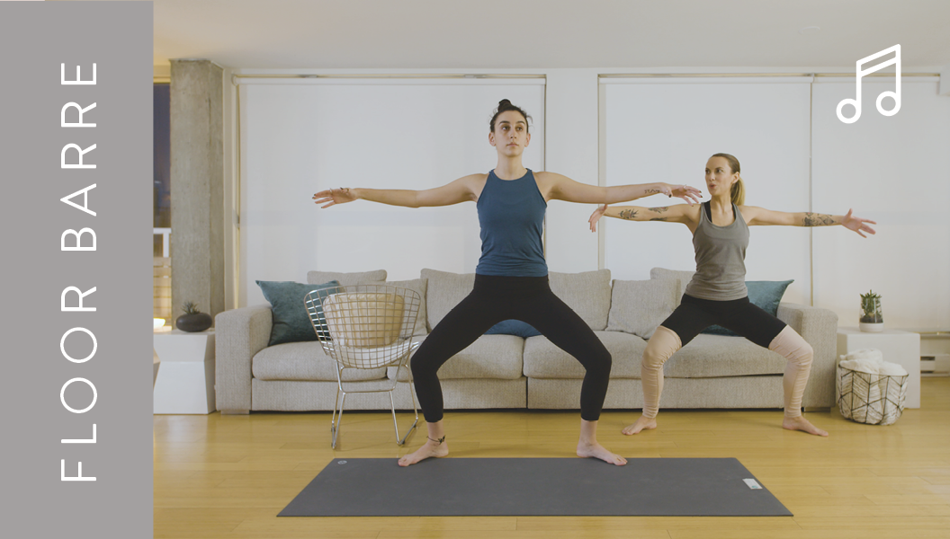 Floor Barre for Beginners (15 min) — with Andi Joy Harvey [WITH MUSIC]