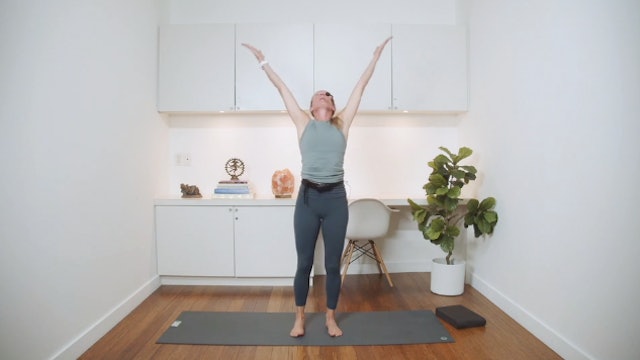 Hatha Yoga to Ground & Anchor (35 min) - with Rebecca Hollingworth