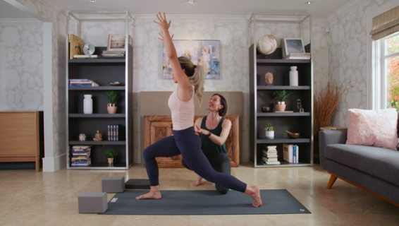 Hatha Yoga (30 min) — with Rachel Scott [WITH MUSIC]
