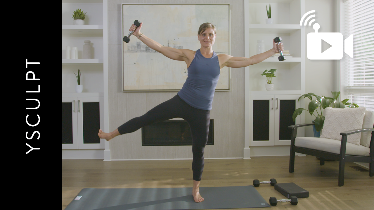 Live Replay: YSculpt Workout w/ Props (60 min) - with Hana Weinwurm