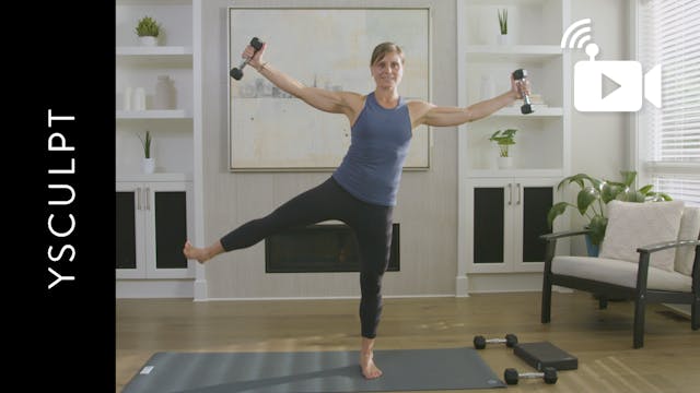 Live Replay: YSculpt Workout w/ Props...