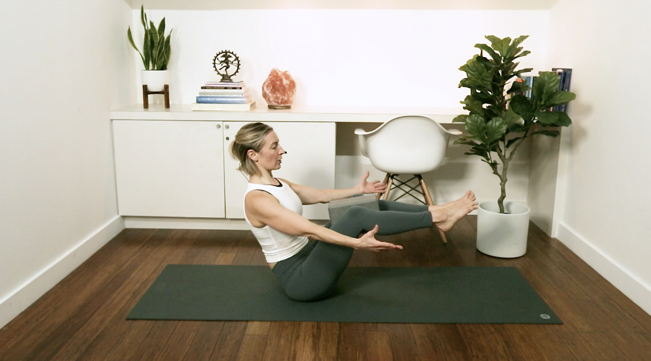 Tutorial: Boat Pose (7 min) — with Jayme Burke