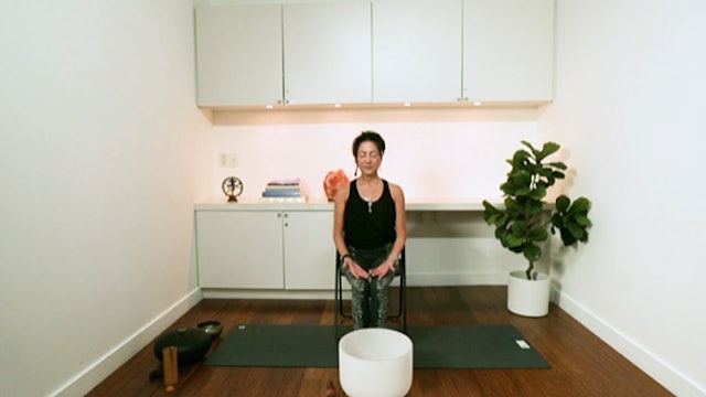 Beginner Friendly Chair Yoga (50 min) - with Hillary Keegan