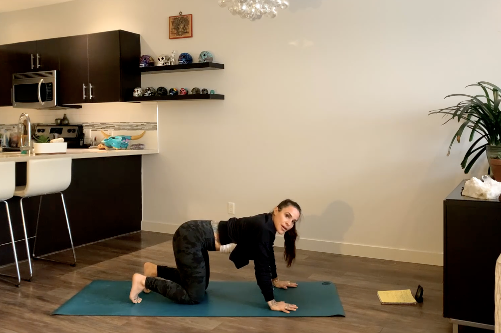 Live Replay: Hatha from Home (60 min) - with Crystal Rainbow Borelli