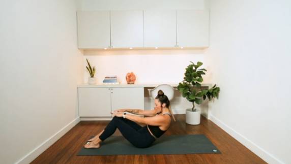 Upper Body Pilates (26 min) - with Vanessa Bourget