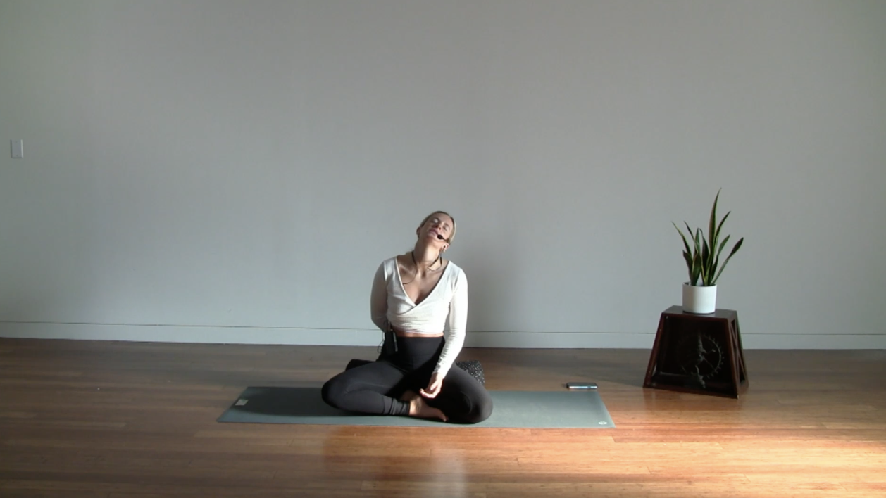 Live Replay: Wind Down Deep Stretch (60 min) -  Mikaela Millington