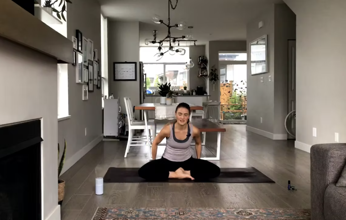 Live Replay: Hatha Yoga from Home (60 min) - with Heather Obre