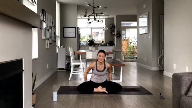 Live Replay: Hatha Yoga from Home (60...