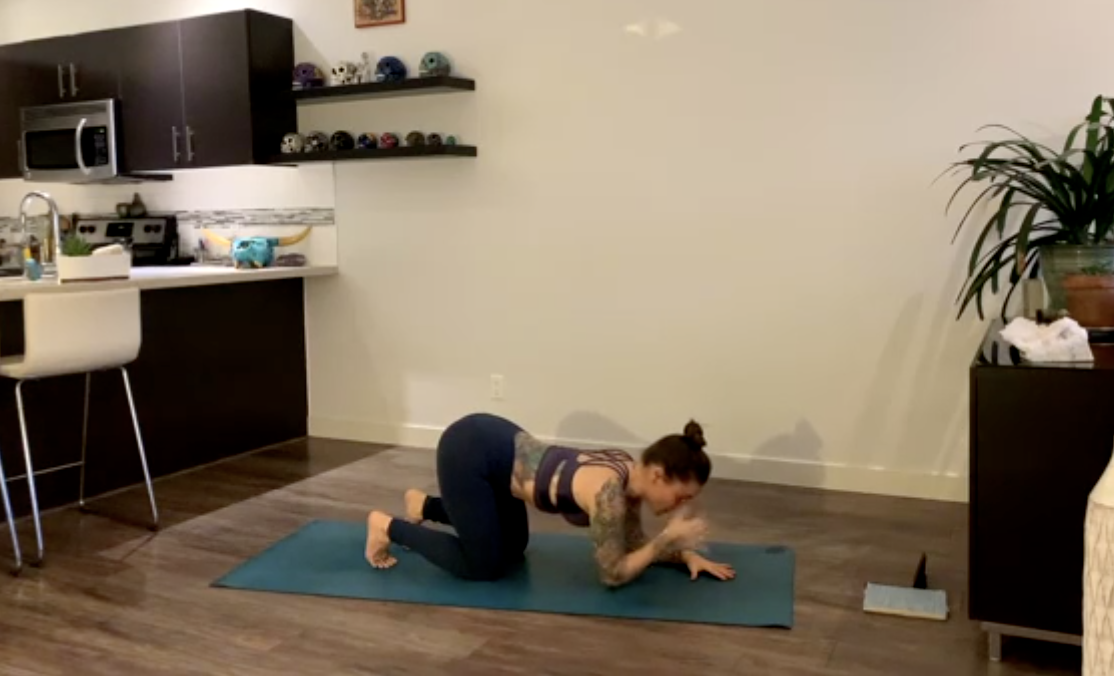 Live Replay: Hatha & Mantra: Conquering Ego (60 min) - Crystal Rainbow Borreli