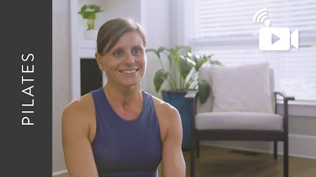 Live Replay: Pilates Fusion (55 min) ...