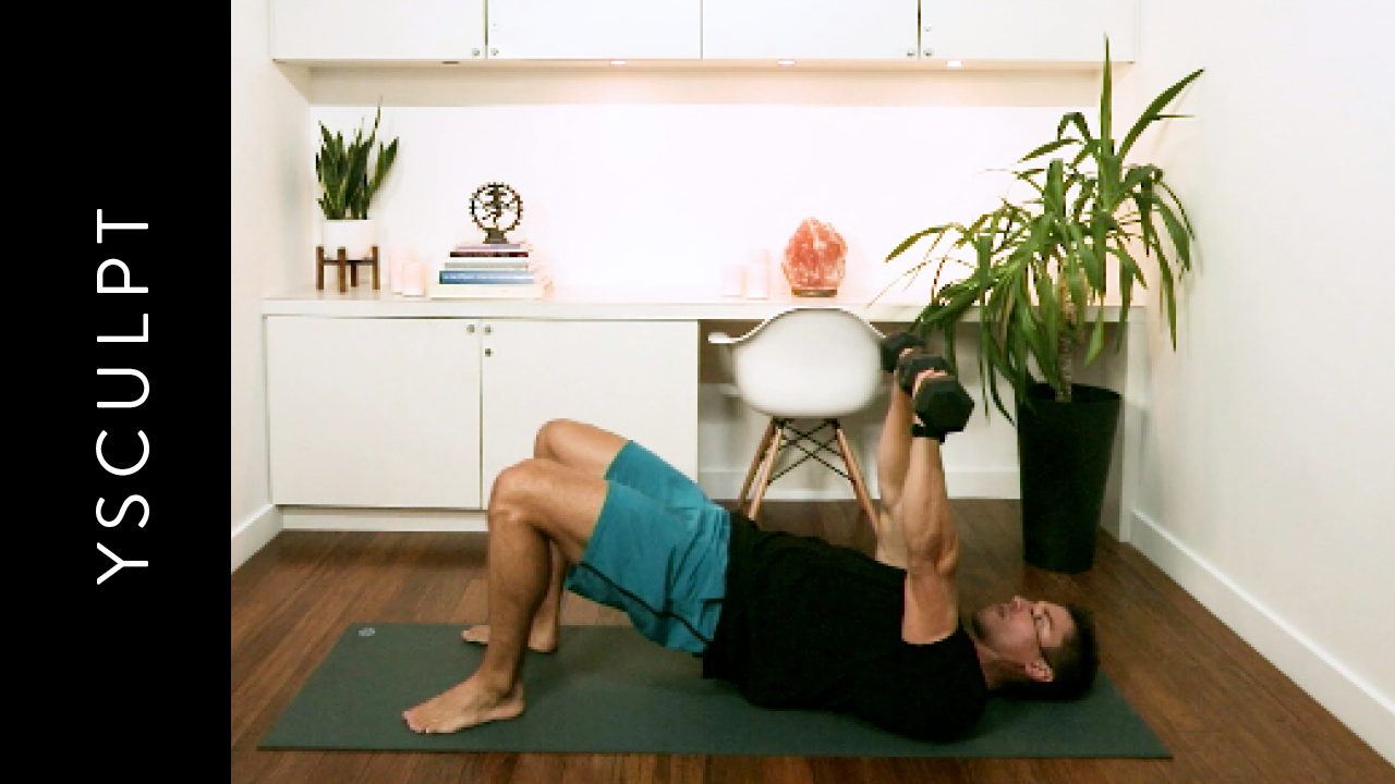 YSculpt: Chest and Triceps (20 min) - with Clem Duranseaud
