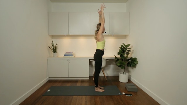 Live Replay: Back Strengthening Fiery Flow (60 min) - with Mikaela Millington