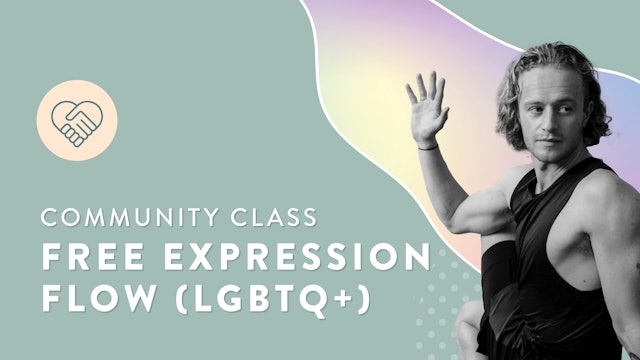 Free Expression Flow for LGBTQ+ (30 min) - with Connor Roff