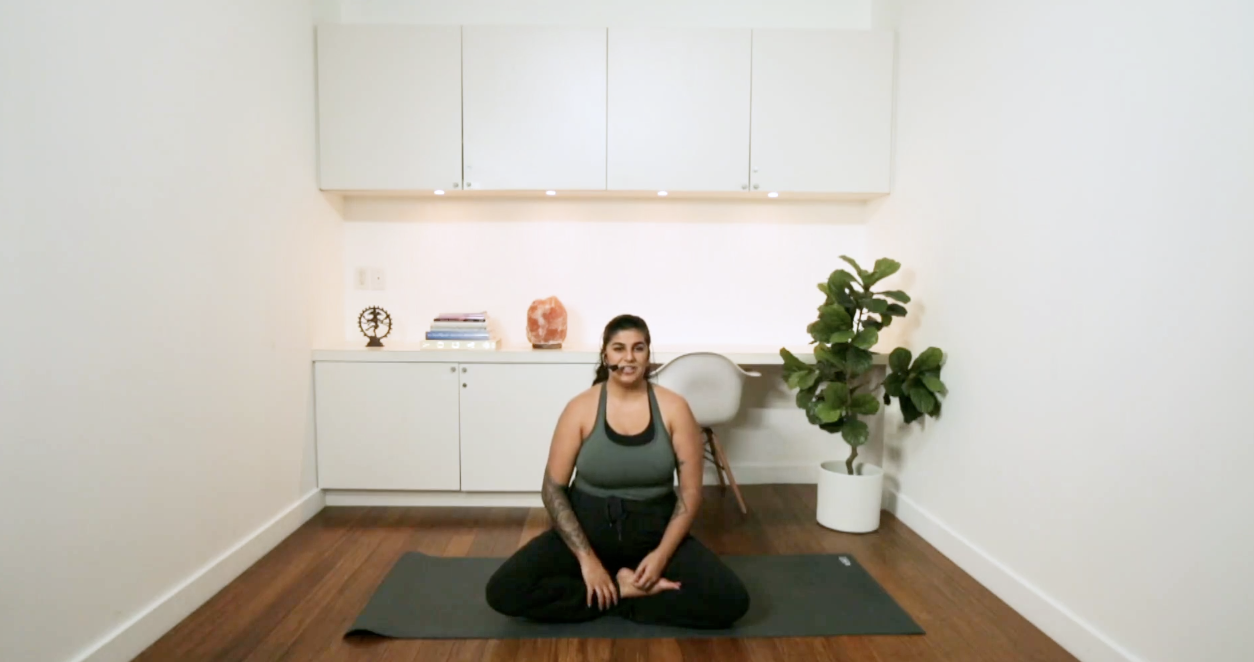 Hatha & Mantra for New Beginnings (45 min) - with Aaliya Noorani