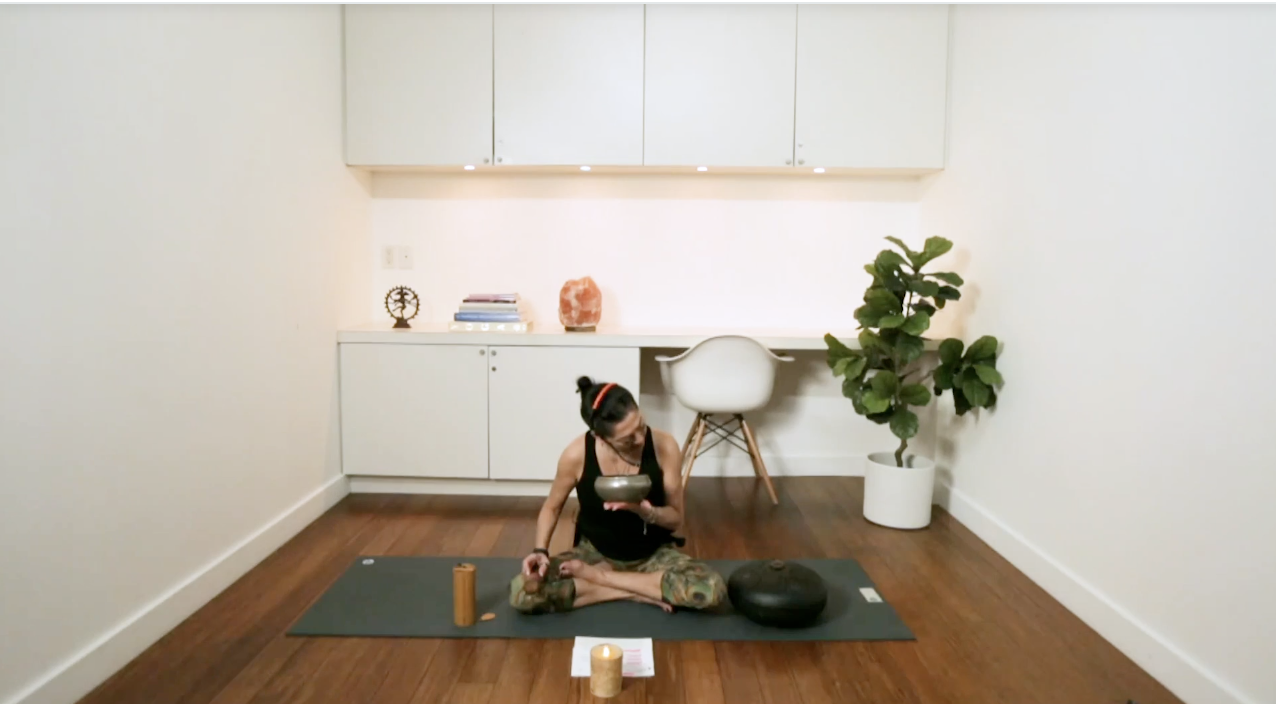 Meditative Sound Bath (10 min) -with Hillary Keegan