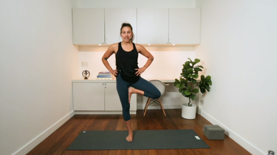 Strong & Grounded Hatha (45 min) - with Kyra Morrison
