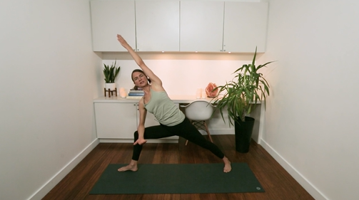 Hatha Yoga for Managing Stress (20 min) — with Lisa Sanson