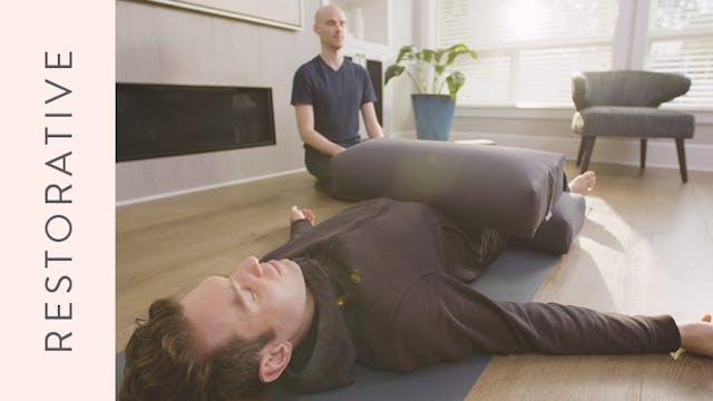 Restorative Yoga with Props (30 min) ...