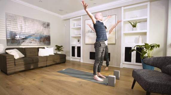 Pilates and Flow Yoga (30 min) — with Juan Villegas