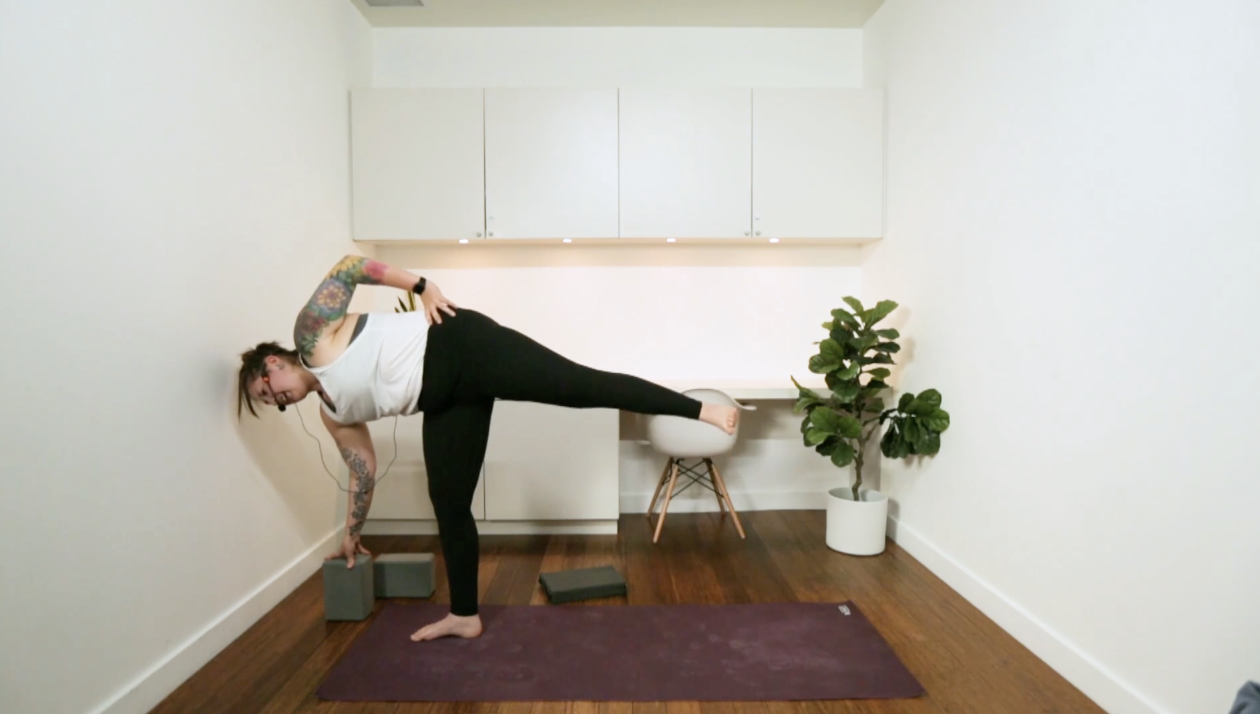 Half Moon Hatha (37 min) - with Brooklyn McLaren