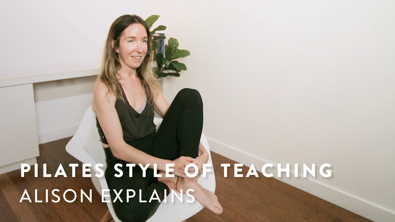Alison Klektau on Pilates 