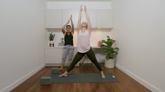 Flow Yoga: Mid-Day Rejuvenating Class (20 min) — with Crystal Rainbow Borrelli