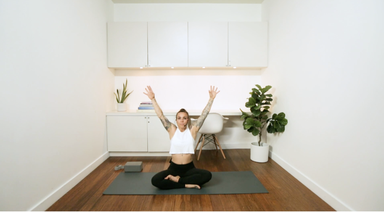 Neck & Shoulder Tension Release Stretch (15 min) - with Crystal Rainbow Borelli