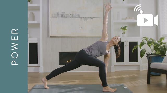 Live Replay: Power Yoga (75 min) - wi...