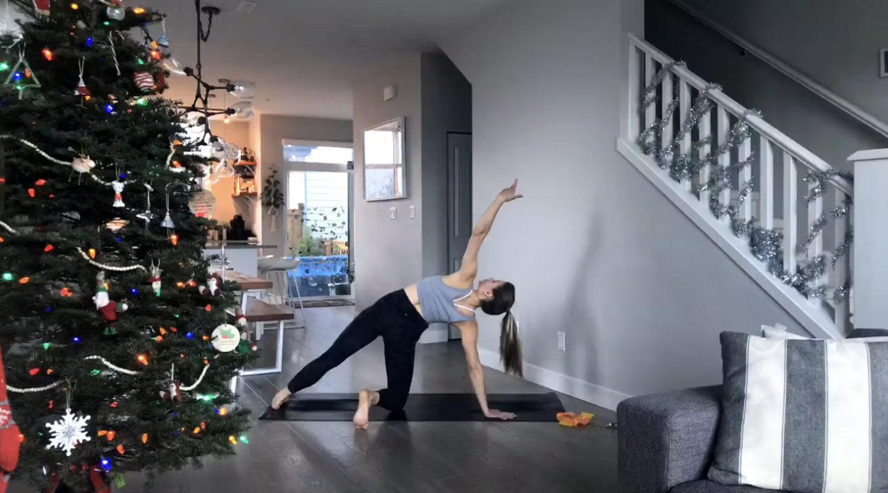 Live Replay: Pilates w/ Bands from Home (60 min) - with Heather Obre