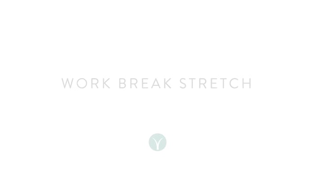Work Break Stretch (15 min) - with Alison Lloyd-Nijjar