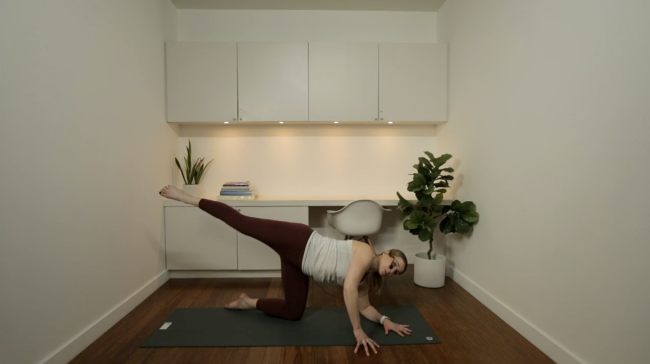 Live Replay: Pilates-Barre Fusion (60 min) - with Alison Lloyd-Nijjar