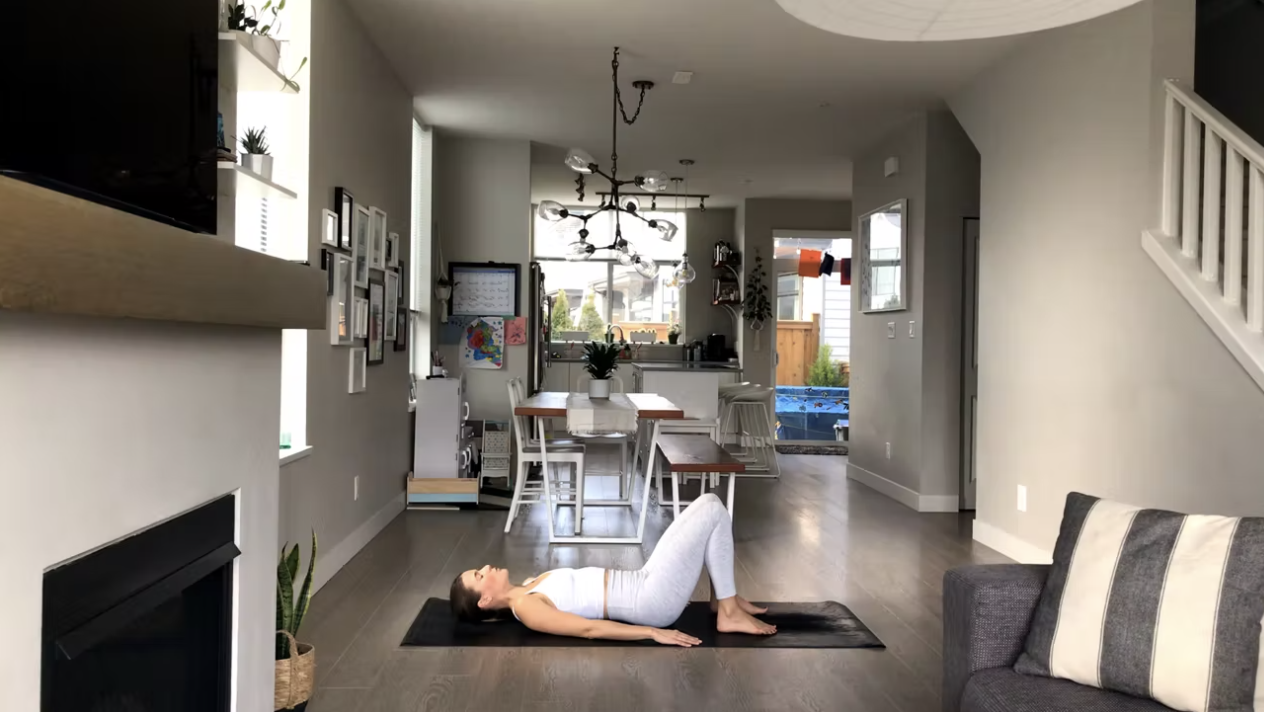 Live Replay: Pilates Flow from Home (60 min) - with Heather Obre