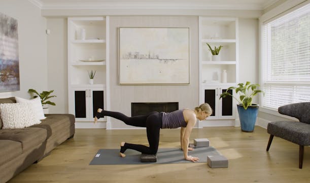 Hatha Yoga with Props (20 min) — with...