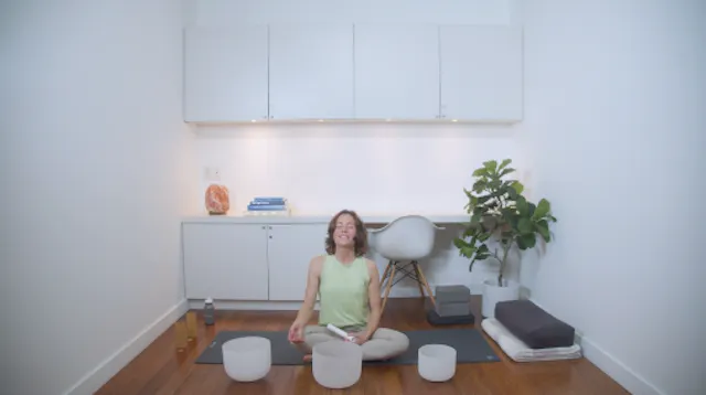 Yin Yoga with Crystal Bowl Sound Bath...
