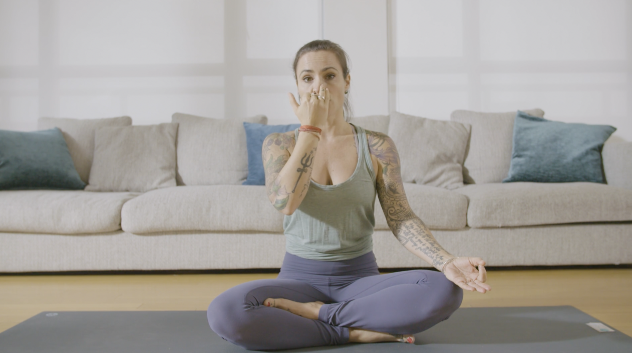 Tutorial: Alternate Nose Breathing — with Crystal Rainbow Borrelli