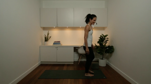 Live Replay: Power Yoga: Evening Twist Love (60 min) - with Jasmina Egeler