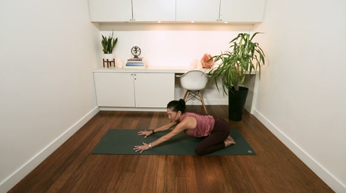 Flow Yoga for Emotional Release (17 min) — with Hillary Keegan