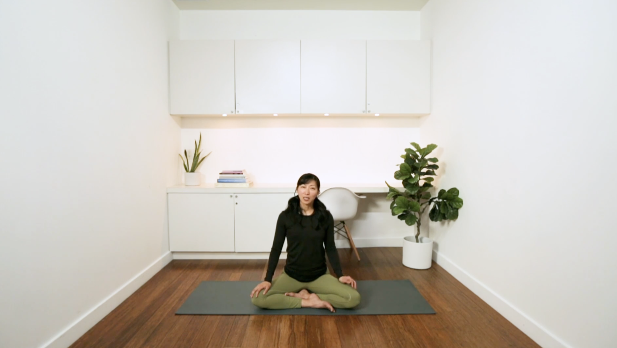 Pre-natal Tutorial: Pelvic Floor (7 min) - with Carine Young