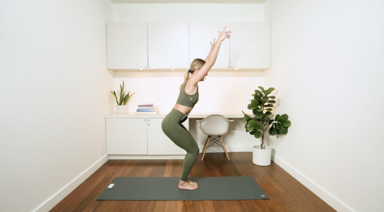 Yogi Tips: Chair Pose (2 min) - with Mikaela Millington